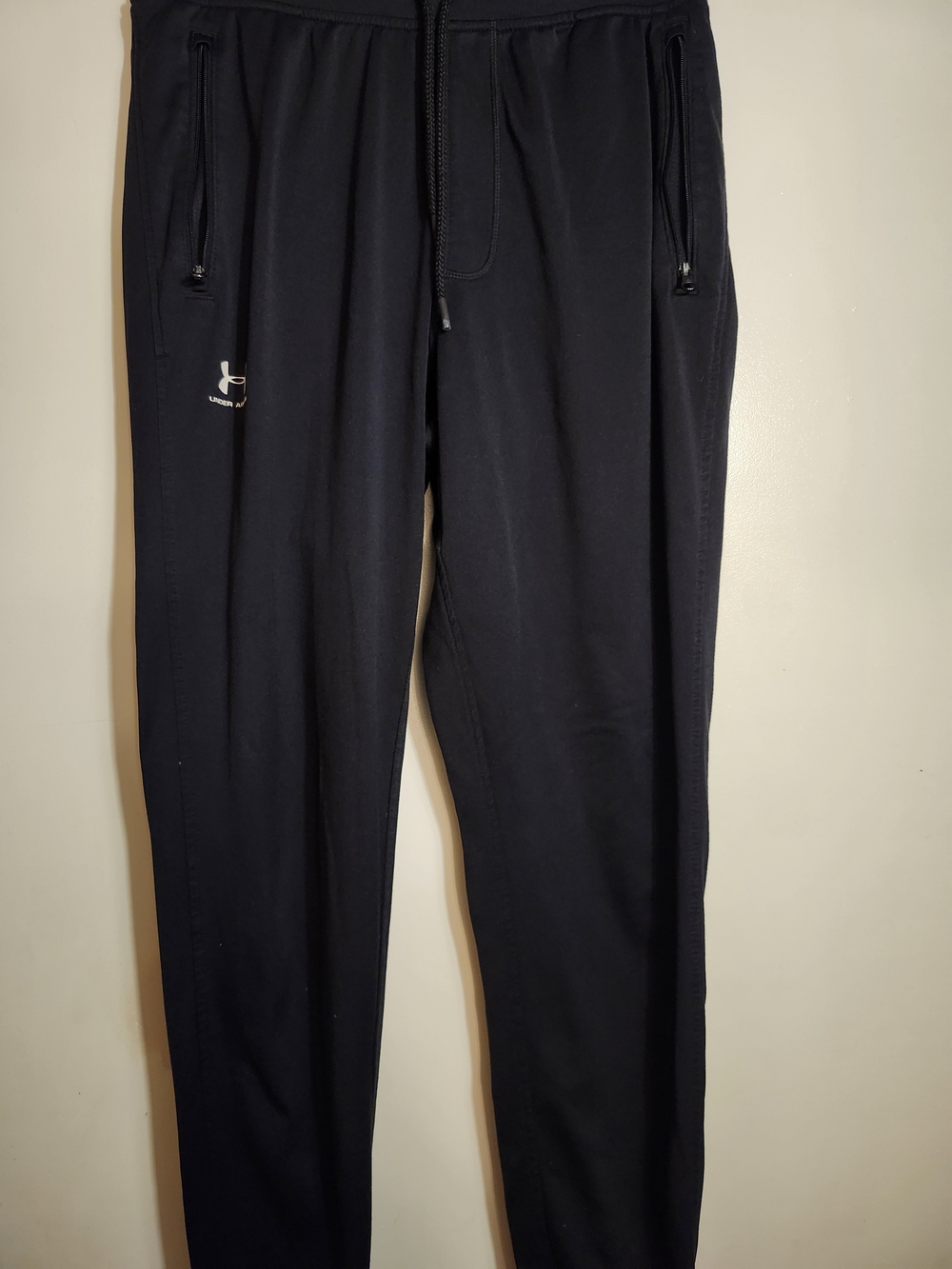 Under Armour Black Performance Jogger Pants - Coldgear - Size Medium